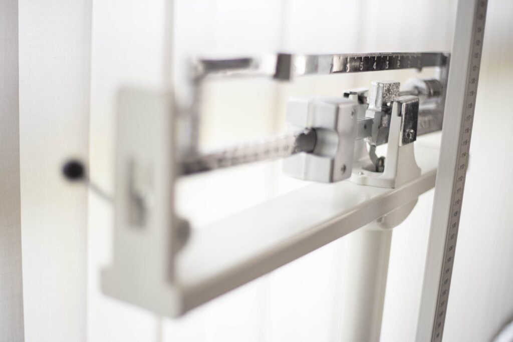 How I Tracked Protein to Gain 10kg body composition scale measurement